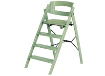 Hoge eetstoel - gerecycleerd kunststof - Kaos - Klapp - mineral green - per stuk
