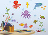 Muurdecoratie - Muurstickers - under the sea - per set
