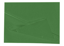 Knutselpapier - zijdepapier - 50 x 70 cm - groen donker - pak van 26 vellen