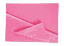 Knutselpapier - zijdepapier - 50 x 70 cm - roze - pak van 26 vellen