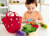 Imitatievoeding - Hape Toddler Vegetable Basket - mandje met groenten - per stuk