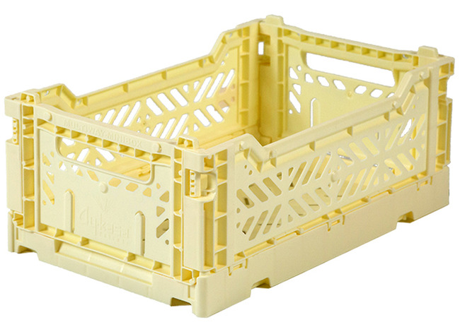 Opbergen - Folding Crates Mini - Per Stuk - Cream - Per Stuk