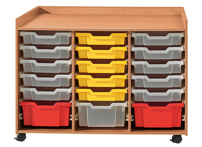 Speelmeubel - Speeltafel Op Wieltjes Met Opbergruimte - Kruiphoogte 77 X 104 X 71,6 Cm - Beuk - Per Stuk