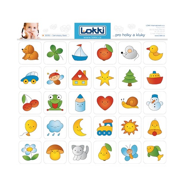 Garderobe-herkenningsstickers