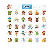 Garderobe-Herkenningsstickers