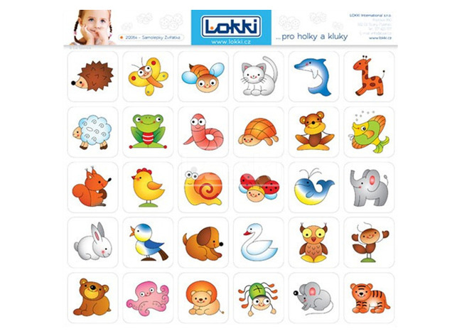 Garderobe-herkenningsstickers