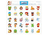 Garderobe-Herkenningsstickers