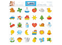 Garderobe - Herkenningsstickers - basic - per stuk