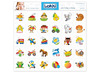 Garderobe-Herkenningsstickers