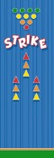 Speelmat - bowling p/st