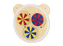 Speelwanden - bear head - color mix