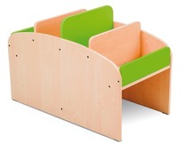 Boekenrek - Met 4 Vakken