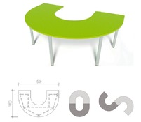 Hoogte 76 cm - RAL kleur frame 3002 (Karmijnrood)
