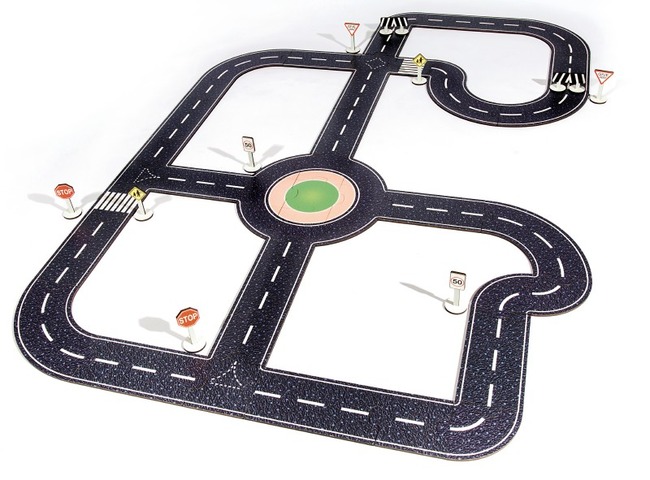 Auto - Snelweg Puzzel