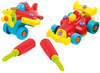 Voertuigen - schroeven - motoriek - set van 4 assorti