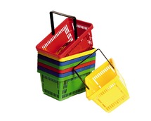 Winkel-Mandjes Plastiek-Set Van 4