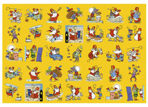 Beloningsstickers - De Stulp - fantasie - Sinterklaas on tour