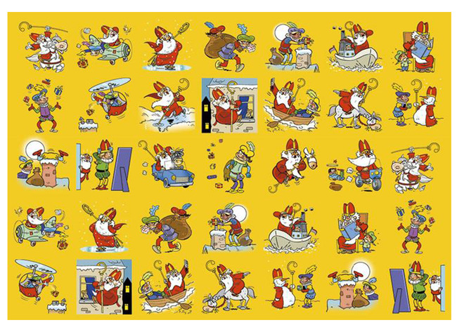Beloningsstickers - De Stulp - Fantasie - Sinterklaas On Tour