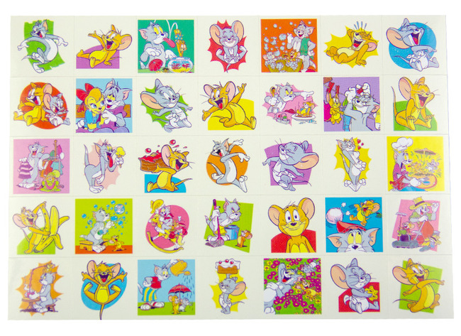 Beloningsstickers - Fantasie - Populair - Tom & Jerry