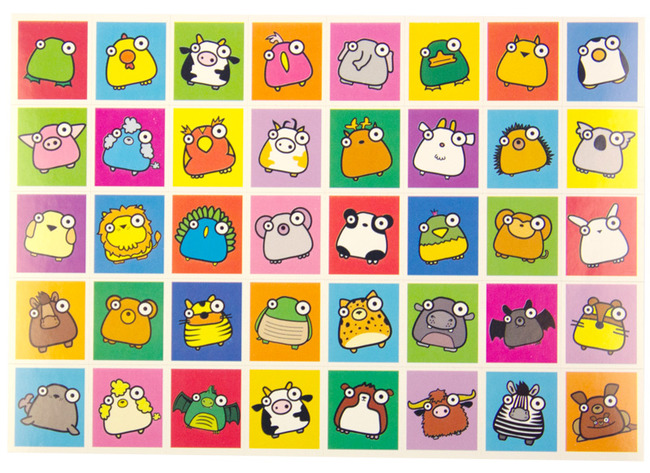 Stickers - Nurdys - Per Set