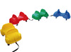 Loopauto - schommelen en rijden - set van 4 assorti