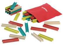 Bouwset - Balken - Miniland Eco Beams Building Set - Set Van 32