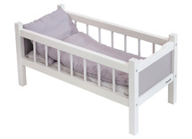 Poppen - poppenbed wit
