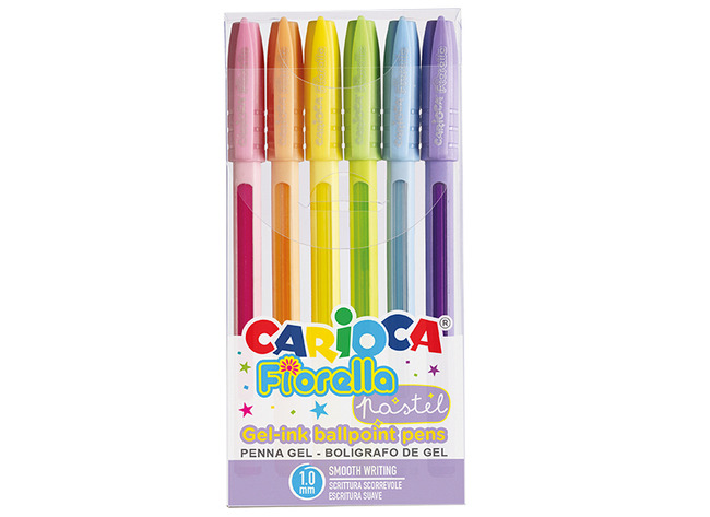 Balpennen - Carioca - Fiorella - Pastel - Set Van 6