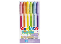 Balpennen - Carioca - Fiorella - pastel - set van 6