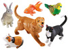 Speelgoed - figuren - Learning Resources Jumbo Pets - huisdieren - set van 6 assorti