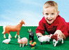 Speelgoed - figuren - Learning Resources Jumbo Farm Animals - boerderijdieren - set van 7 assorti