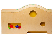 Activiteitenwand - Dusyma - Pamini - Wall train set - wall hole