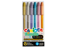 Balpennen - Carioca - Fiorella - metallic - set van 6