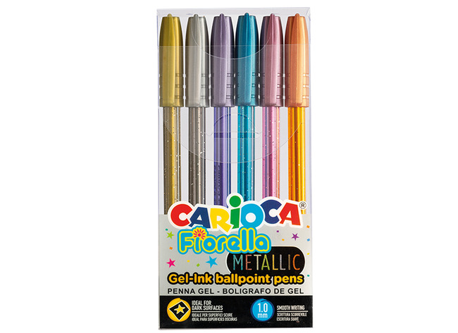 Balpennen - Carioca - Fiorella - Metallic - Set Van 6