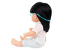 Poppen - babypop - Miniland Baby Doll - met haar - 38 cm - meisje - aziatisch - met bril - per stuk