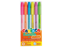 Balpennen - Carioca - Fiorella - neon - set van 6