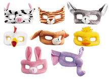 Verkleedkledij - maskers set/8