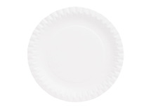 Karton - borden in karton - rond - groot - 21 cm - set van 100
