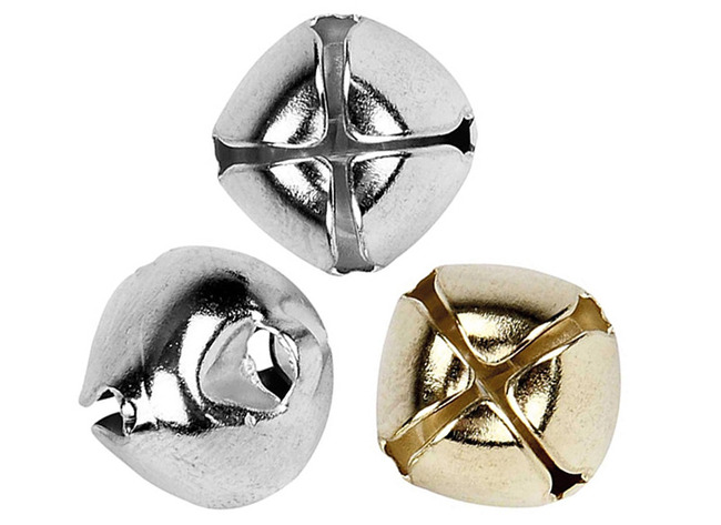 Bellen - Goud En Zilver - 1,5 Cm Diameter - Decoratie - Set Van 50 Assorti