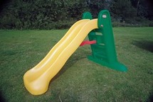 Little Tikes-Grote Glijbaan Groen-Geel