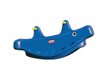 Bewegingsmateriaal - schommeldier - Little Tikes - walviswip - blauw - per stuk