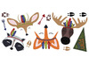 Muurstickers - Woodland Animals