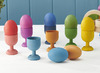 Open-ended - tickit Rainbow Wooden Eggs - eitjes - hout - gekleurd - set van 7 assorti