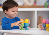 Open-ended - tickit Rainbow Wooden Eggs - eitjes - hout - gekleurd - set van 7 assorti