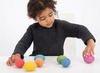 Open-ended - tickit Rainbow Wooden Eggs - eitjes - hout - gekleurd - set van 7 assorti