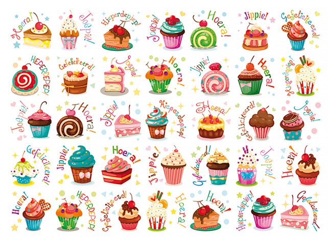 Beloningsstickers - Teksten -felicitaartjes