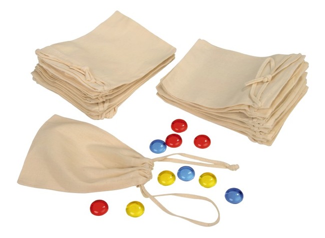 Textiel - Zakjes - Mini - Set/6