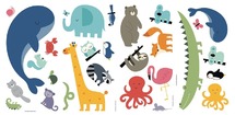 Muurstickers - Ark Van Noah