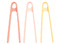 Open-ended - Pincetten - Inspire My Play Playtray Tongs - Coral, Yellow - Accessoire - Per Set