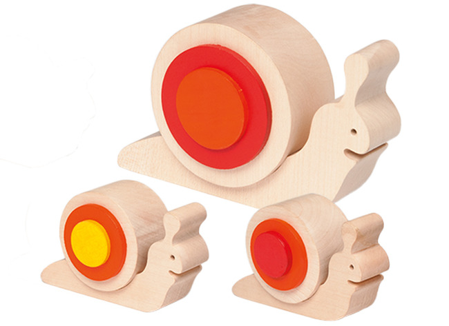 Wandlijst - Dusyma Wall Play Track Snail Family - Set Van 3
